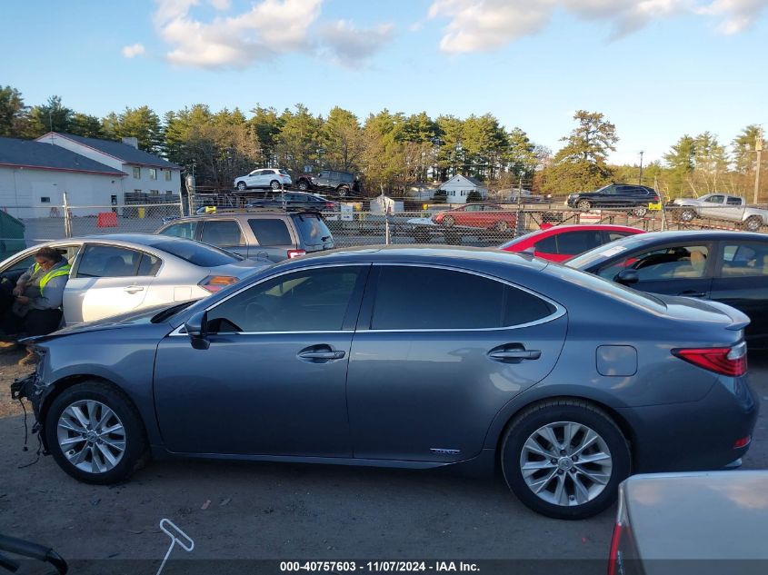 2013 Lexus Es 300H VIN: JTHBW1GGXD2004808 Lot: 40757603