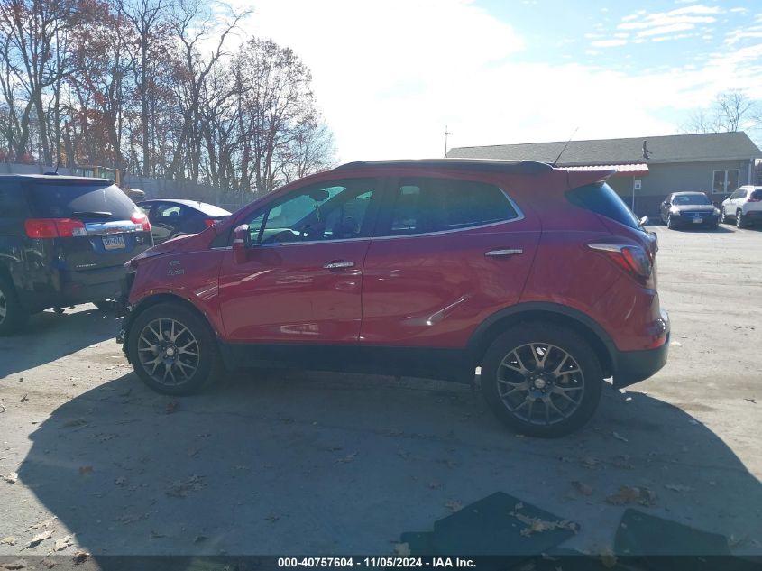 2019 Buick Encore Fwd Sport Touring VIN: KL4CJ1SM8KB710118 Lot: 40757604