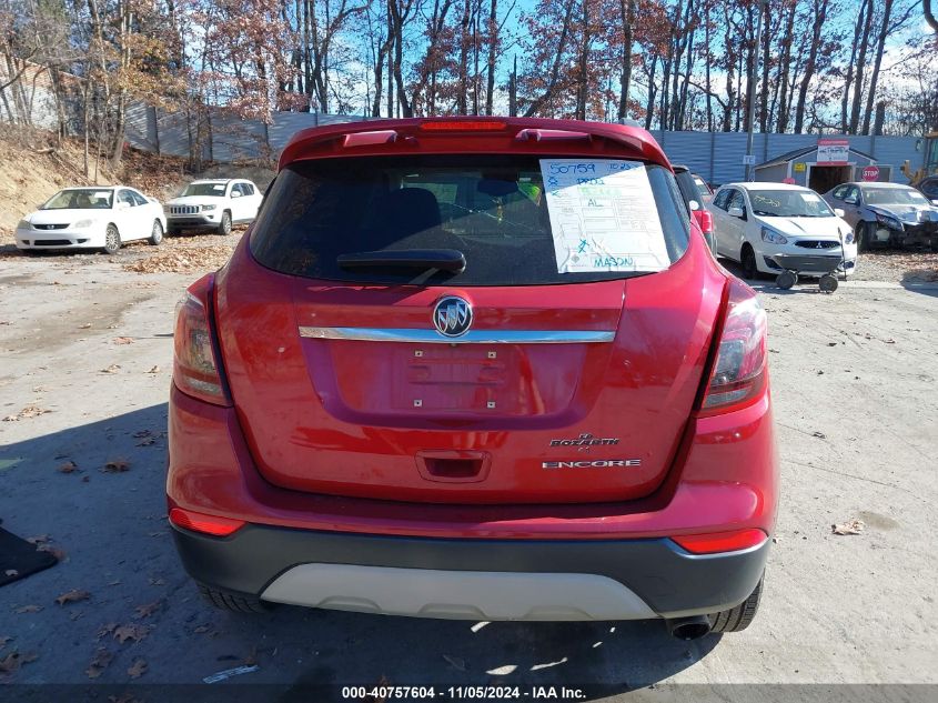 2019 Buick Encore Fwd Sport Touring VIN: KL4CJ1SM8KB710118 Lot: 40757604