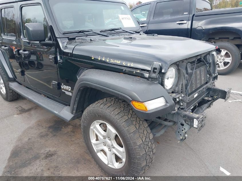 2019 Jeep Wrangler Unlimited Sport S 4X4 VIN: 1C4HJXDN1KW683132 Lot: 40757621