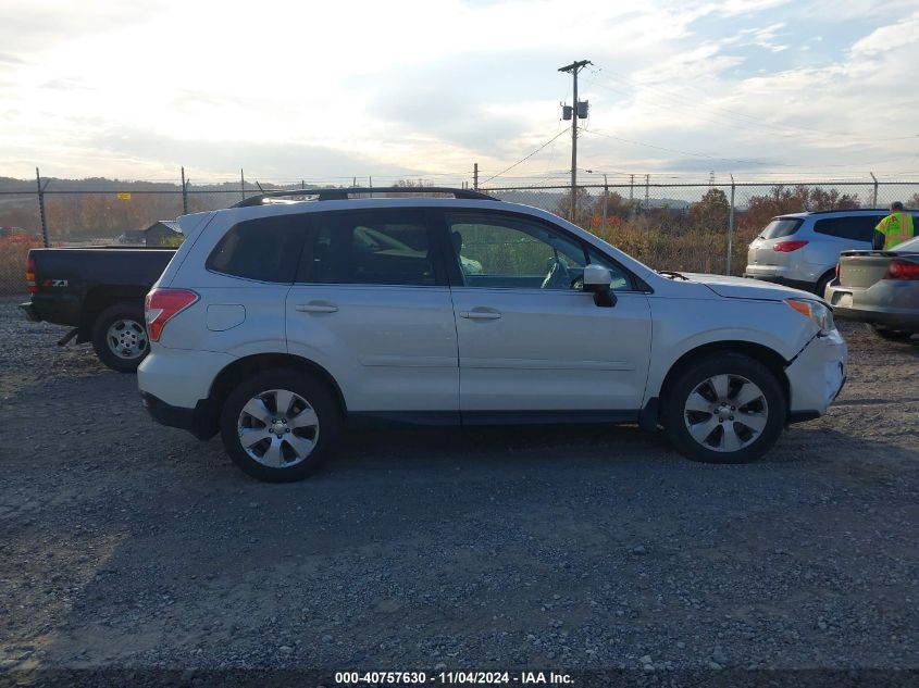 2014 Subaru Forester 2.5I Limited VIN: JF2SJAHC6EH550310 Lot: 40757630