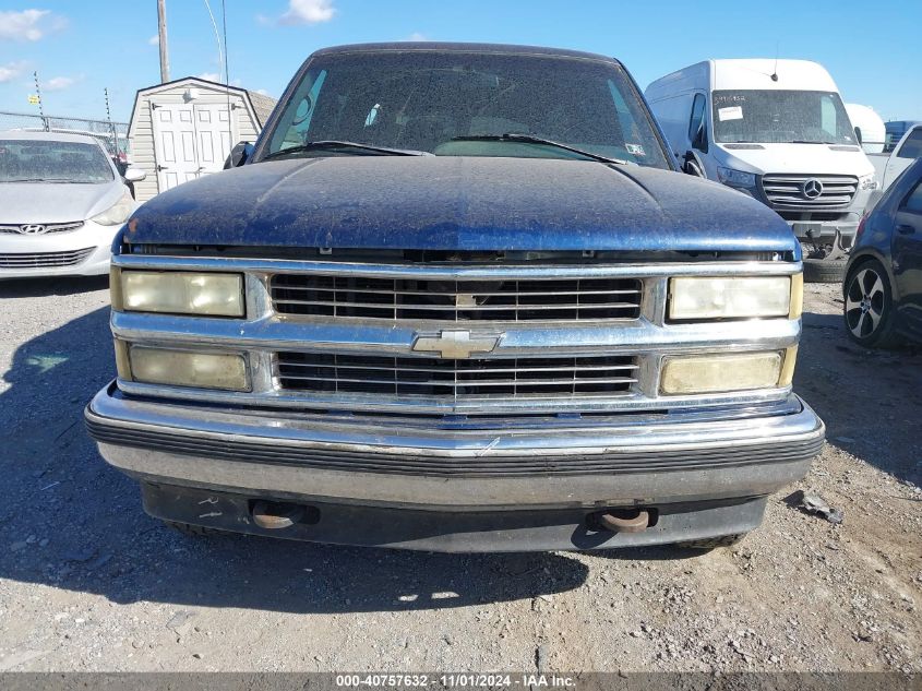 1996 Chevrolet Suburban K1500 VIN: 1GNFK16RXTJ340312 Lot: 40757632