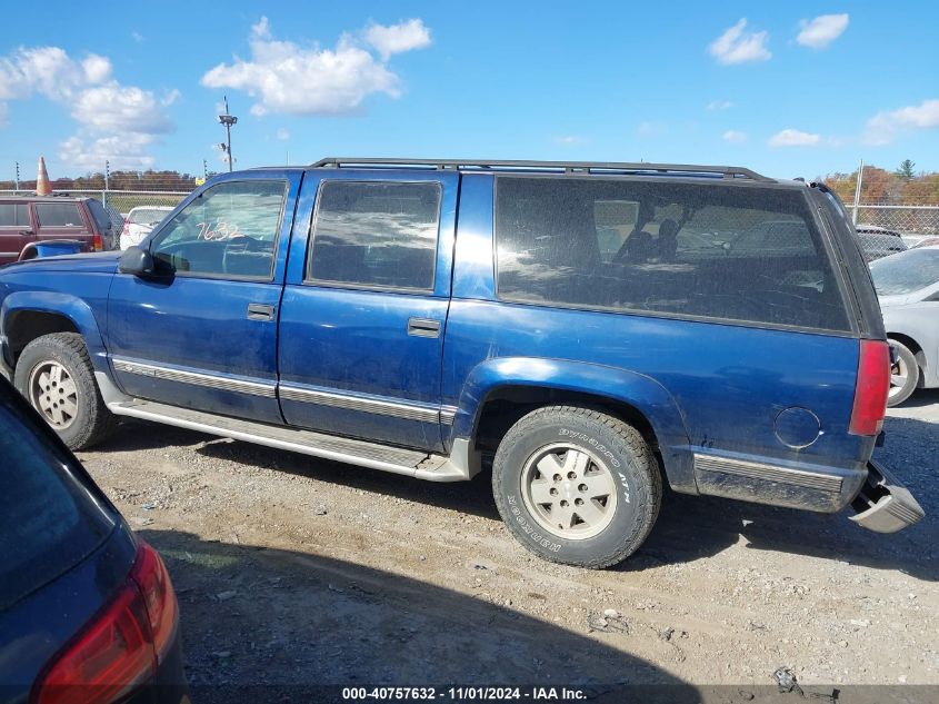 1996 Chevrolet Suburban K1500 VIN: 1GNFK16RXTJ340312 Lot: 40757632