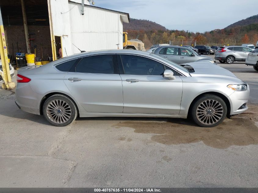 2016 Ford Fusion Titanium VIN: 3FA6P0K95GR135556 Lot: 40757635