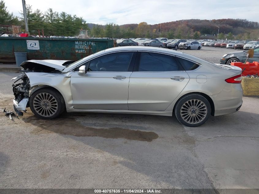 2016 Ford Fusion Titanium VIN: 3FA6P0K95GR135556 Lot: 40757635