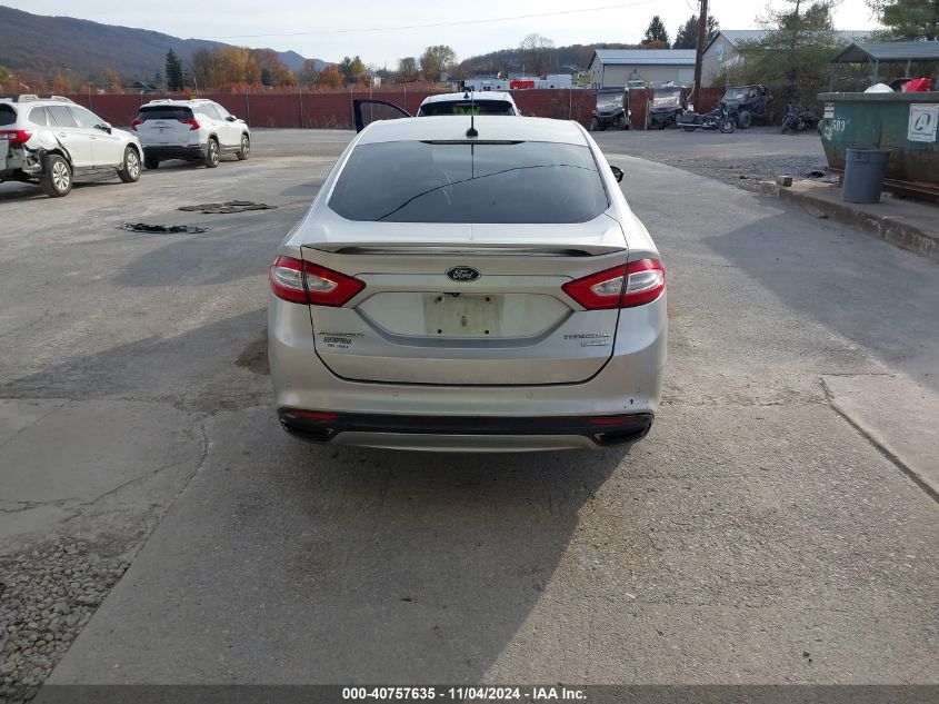 2016 Ford Fusion Titanium VIN: 3FA6P0K95GR135556 Lot: 40757635