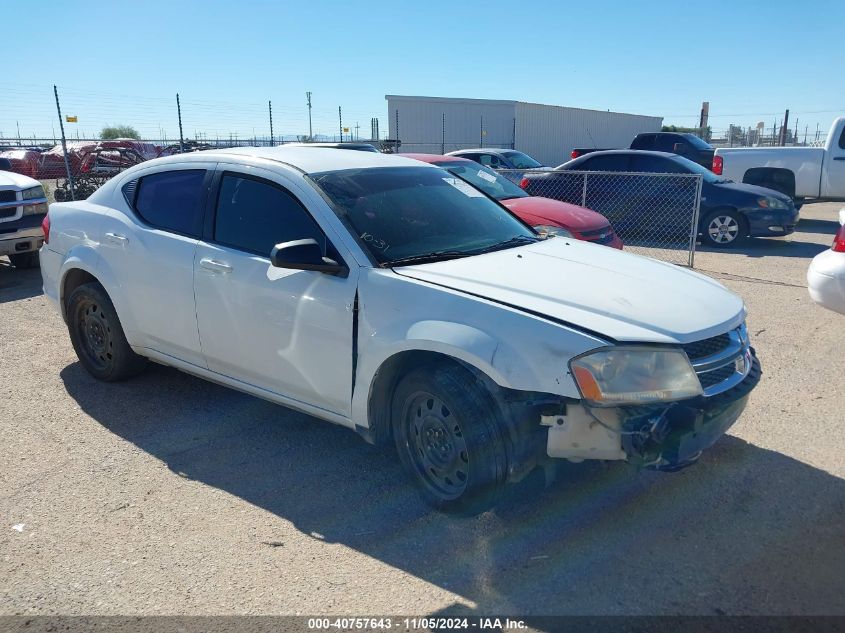 2014 DODGE AVENGER SE - 1C3CDZAB4EN111378