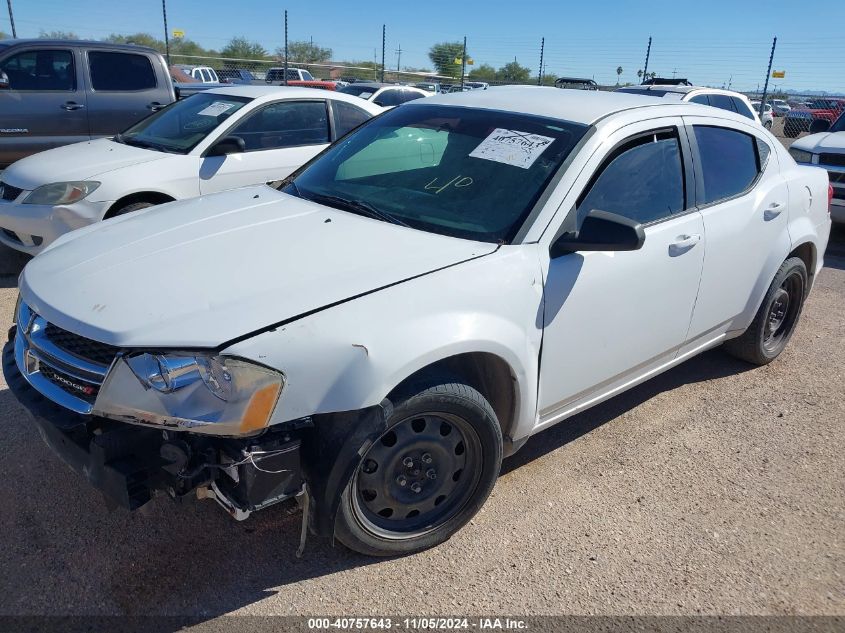 2014 DODGE AVENGER SE - 1C3CDZAB4EN111378