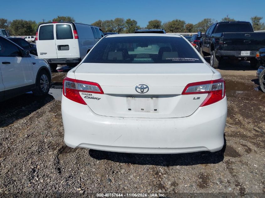 2014 Toyota Camry Le VIN: 4T4BF1FK7ER362236 Lot: 40757644