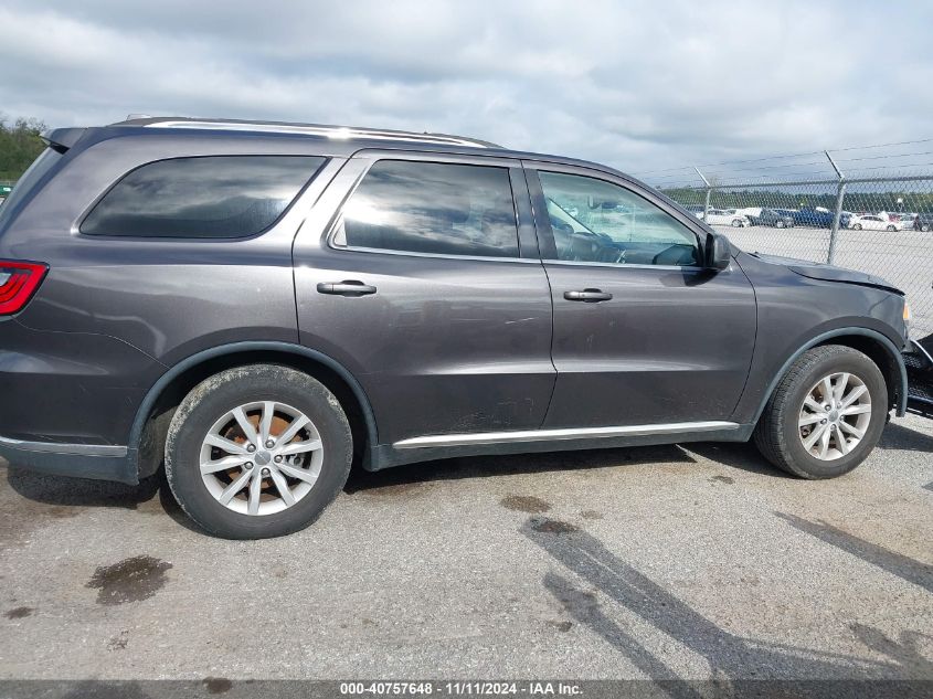 2015 Dodge Durango Sxt VIN: 1C4RDHAG0FC764184 Lot: 40757648