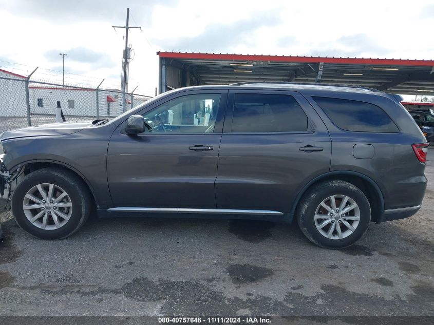 2015 Dodge Durango Sxt VIN: 1C4RDHAG0FC764184 Lot: 40757648