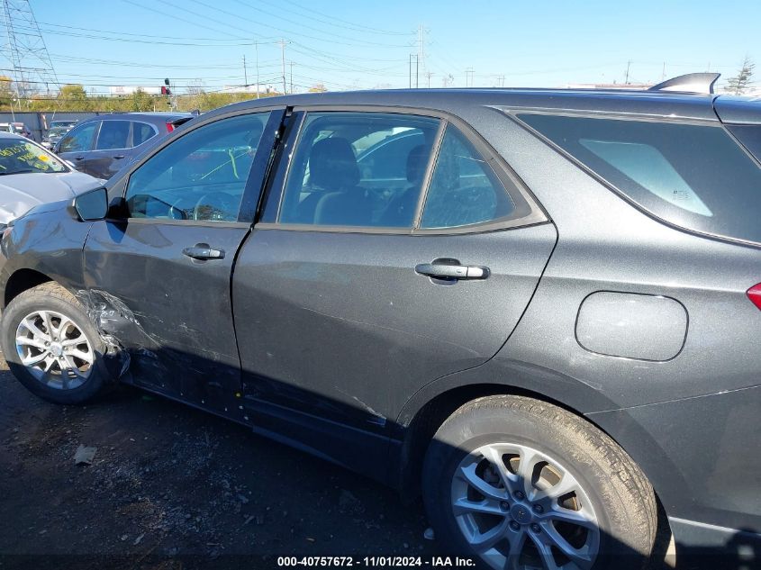 2018 Chevrolet Equinox Ls VIN: 2GNAXHEVXJ6148630 Lot: 40757672