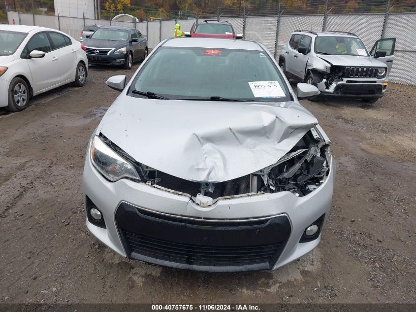 2016 TOYOTA COROLLA L/LE/LE PLS/PRM/S/S PLS - 2T1BURHE6GC522858