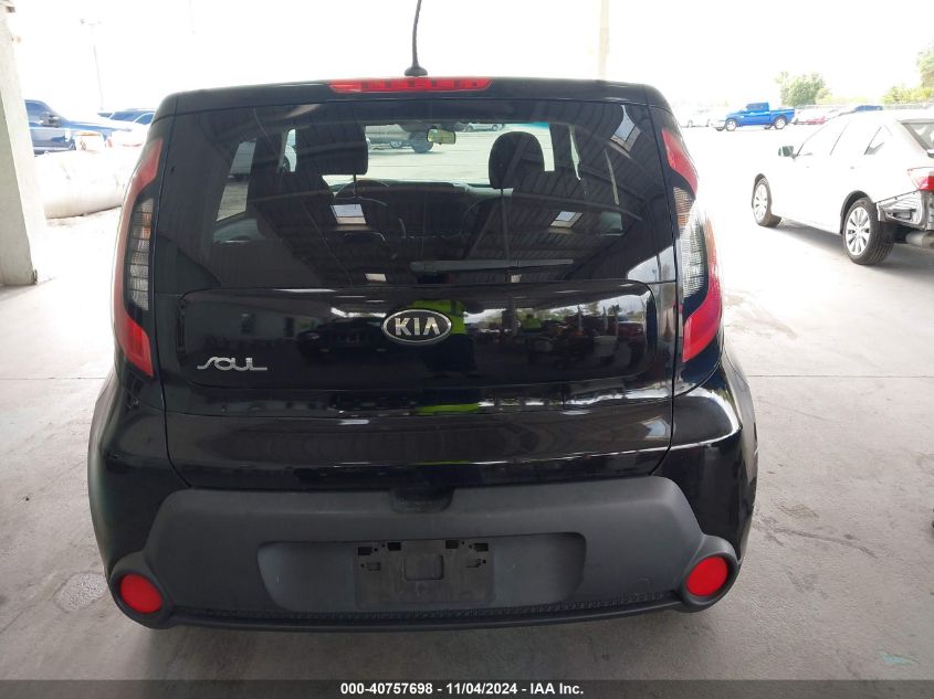 2014 Kia Soul VIN: KNDJN2A21E7734646 Lot: 40757698