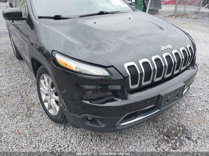 2014 Jeep Cherokee Limited VIN: 1C4PJMDB0EW277749 Lot: 40757717