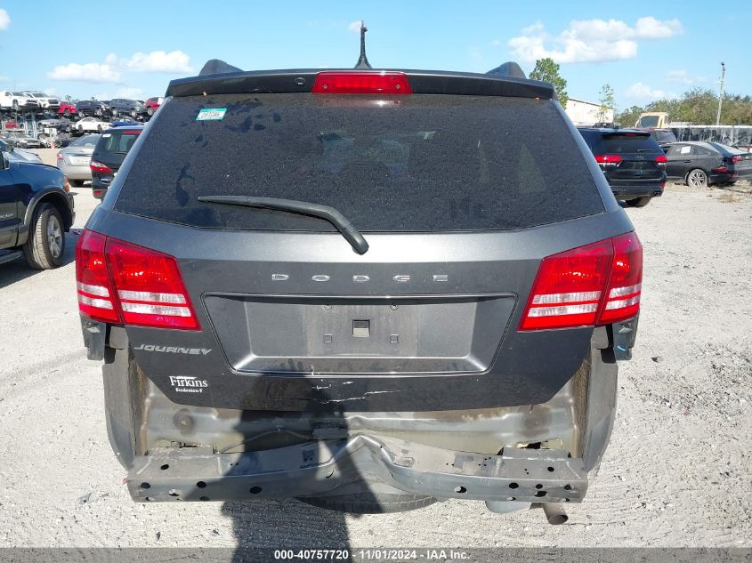 2016 Dodge Journey Se VIN: 3C4PDCAB5GT128199 Lot: 40757720