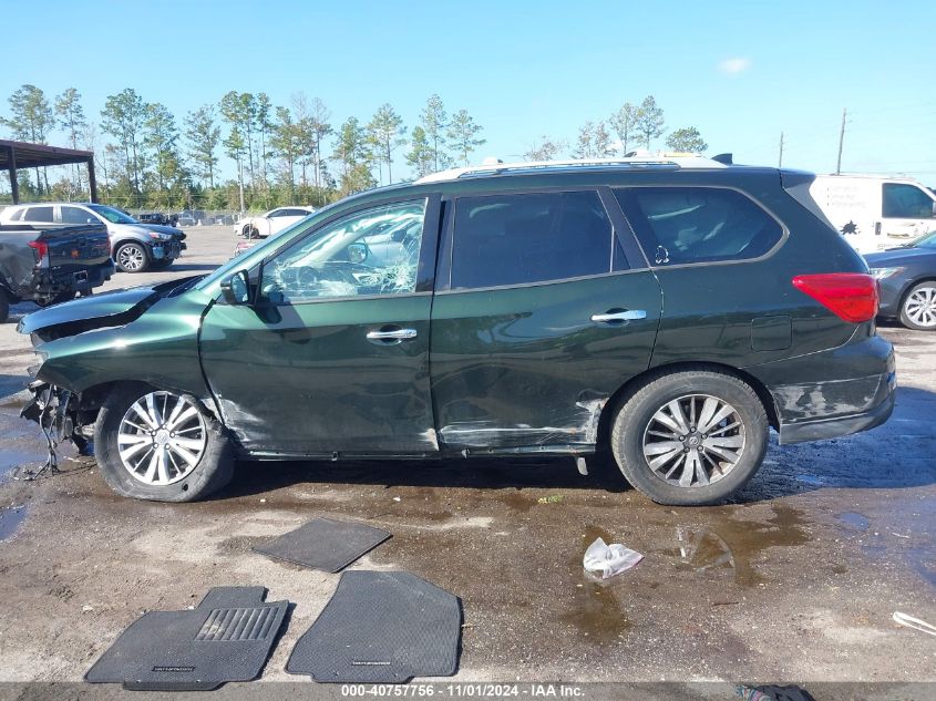 2019 Nissan Pathfinder Sv VIN: 5N1DR2MM1KC585913 Lot: 40757756