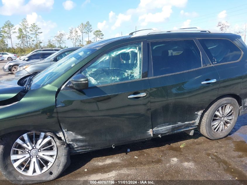 2019 Nissan Pathfinder Sv VIN: 5N1DR2MM1KC585913 Lot: 40757756