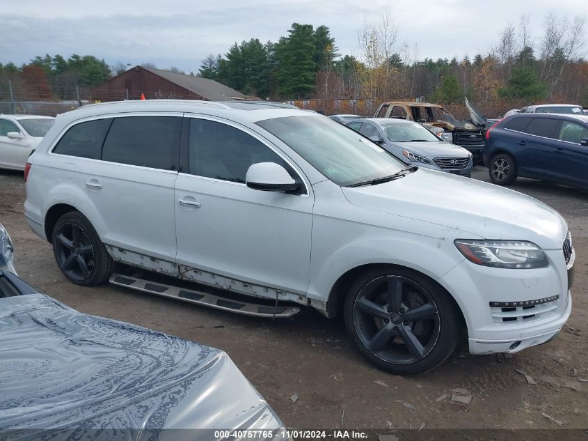 2015 Audi Q7 3.0T Premium VIN: WA1LGAFE6FD008293 Lot: 40757765