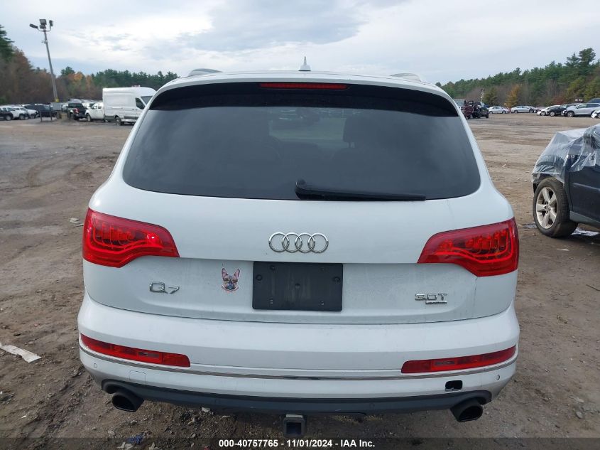 2015 Audi Q7 3.0T Premium VIN: WA1LGAFE6FD008293 Lot: 40757765