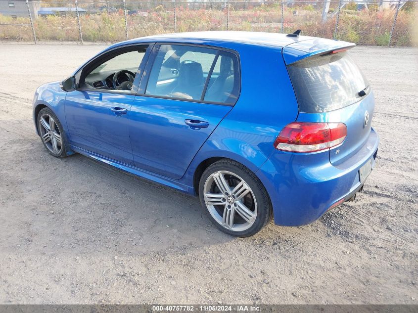 VIN WVWPF7AJ9DW059547 2013 Volkswagen Golf R, 4-Door no.3