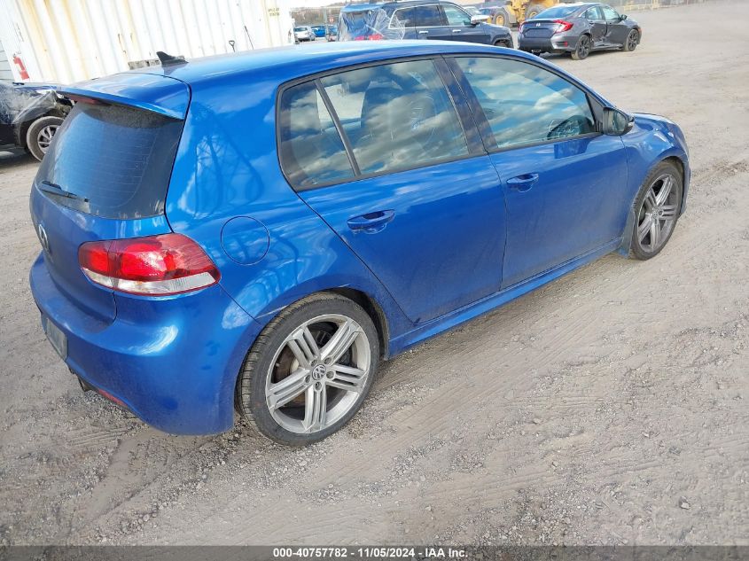 VIN WVWPF7AJ9DW059547 2013 Volkswagen Golf R, 4-Door no.4