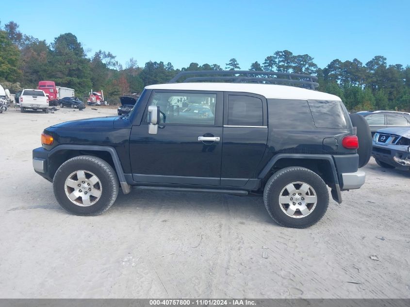 2007 Toyota Fj Cruiser VIN: JTEBU11F570027108 Lot: 40757800