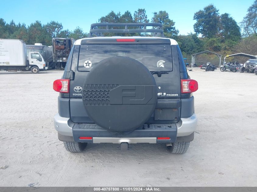 2007 Toyota Fj Cruiser VIN: JTEBU11F570027108 Lot: 40757800