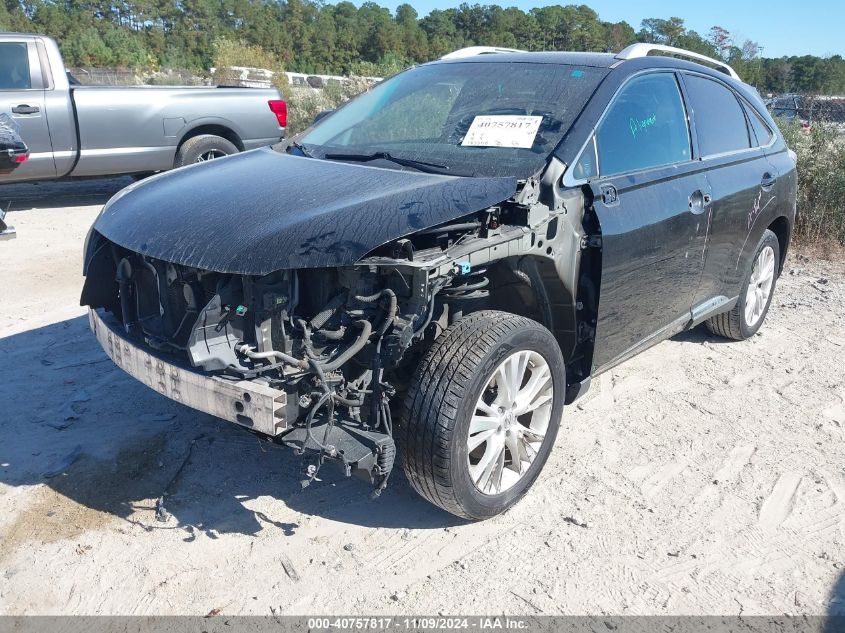 2011 Lexus Rx 450H VIN: JTJBC1BA8B2418595 Lot: 40757817