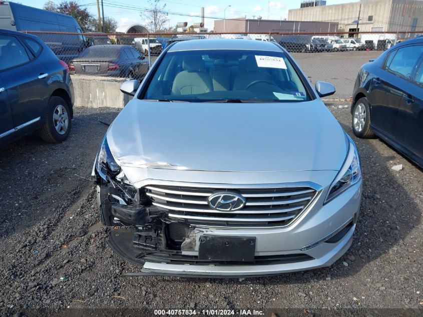 2015 Hyundai Sonata Se VIN: 5NPE24AF7FH159457 Lot: 40757834