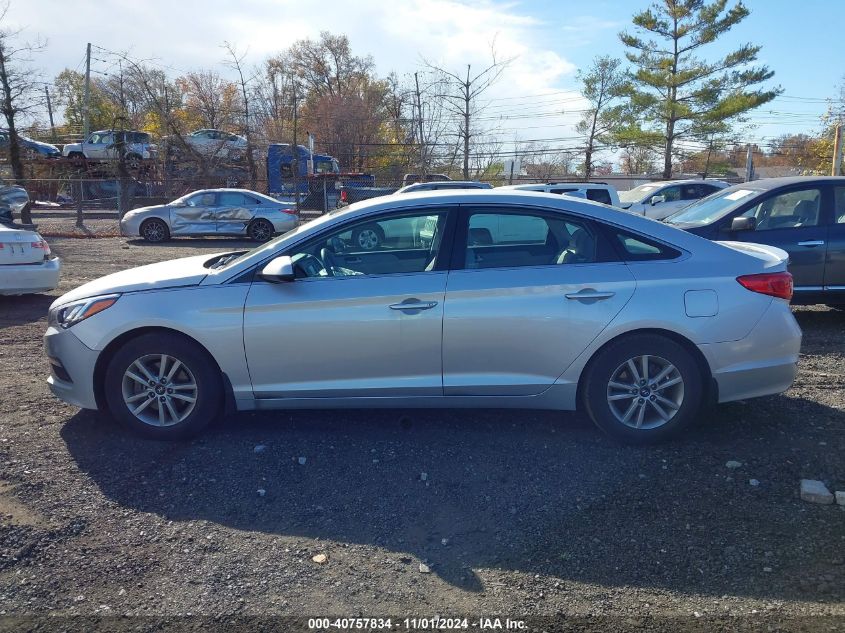 2015 Hyundai Sonata Se VIN: 5NPE24AF7FH159457 Lot: 40757834