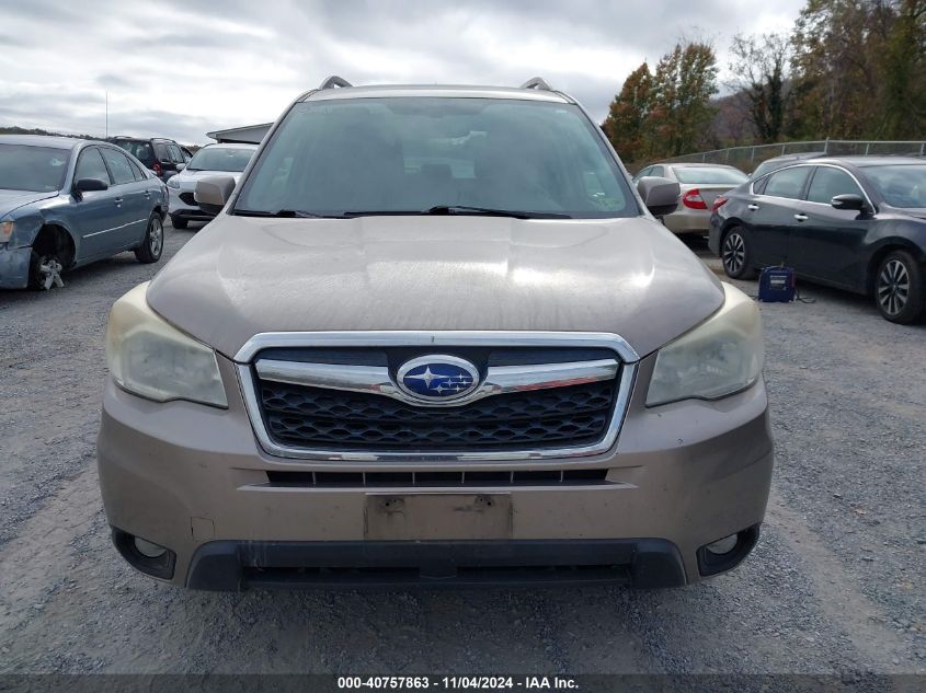 2014 Subaru Forester 2.5I Touring VIN: JF2SJAMC7EH459083 Lot: 40757863