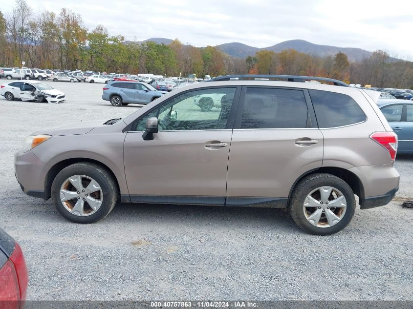 2014 Subaru Forester 2.5I Touring VIN: JF2SJAMC7EH459083 Lot: 40757863