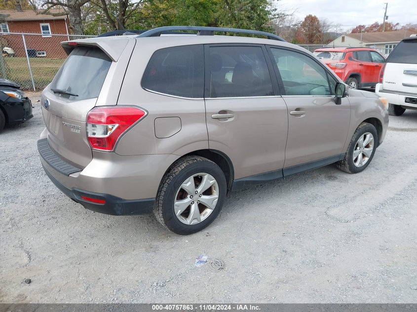 2014 SUBARU FORESTER VIN: JF2SJAMC7EH459083