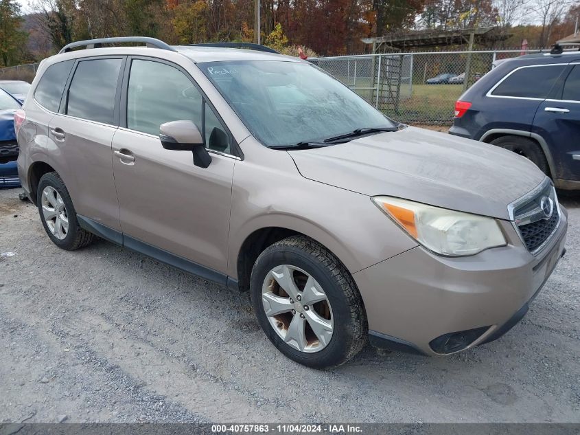 2014 SUBARU FORESTER VIN: JF2SJAMC7EH459083