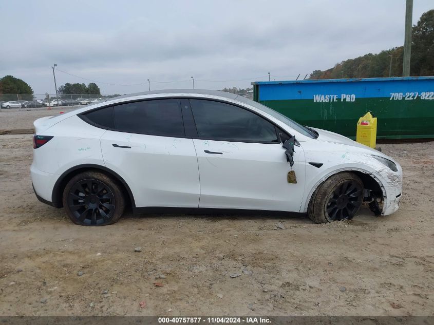 2023 Tesla Model Y Awd/Long Range Dual Motor All-Wheel Drive VIN: 7SAYGDEE5PF753337 Lot: 40757877