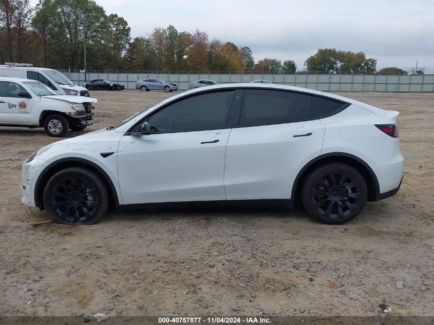 2023 Tesla Model Y Awd/Long Range Dual Motor All-Wheel Drive VIN: 7SAYGDEE5PF753337 Lot: 40757877