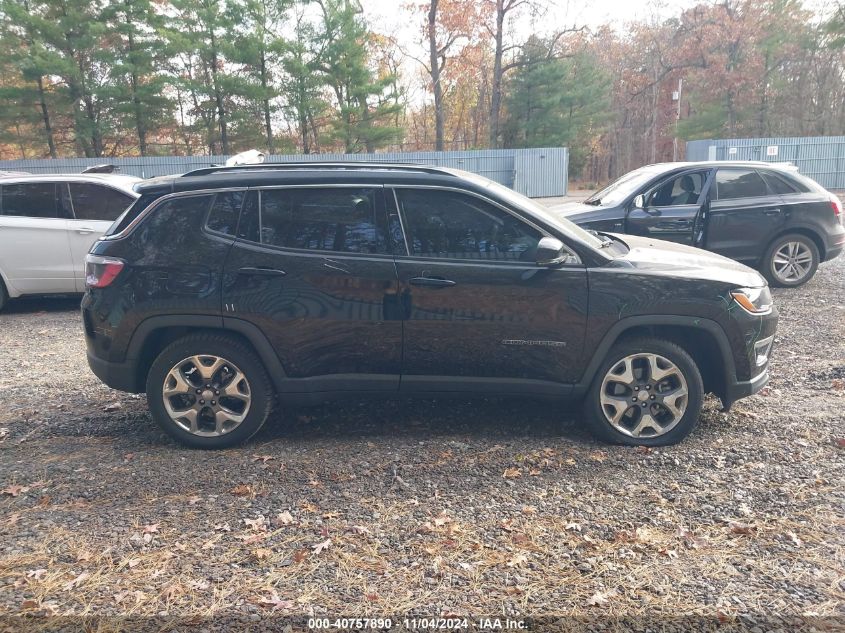 2020 Jeep Compass Limited 4X4 VIN: 3C4NJDCB3LT245633 Lot: 40757890