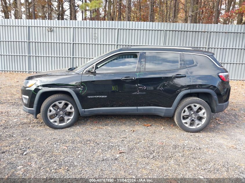 2020 Jeep Compass Limited 4X4 VIN: 3C4NJDCB3LT245633 Lot: 40757890