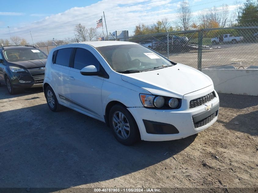 2012 Chevrolet Sonic 2Lt VIN: 1G1JC6SB0C4188523 Lot: 40757903