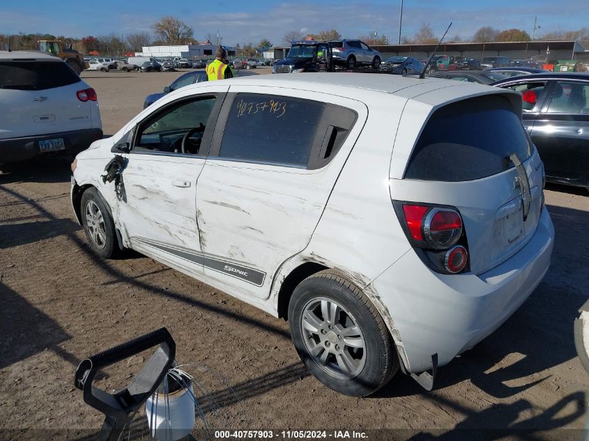 2012 Chevrolet Sonic 2Lt VIN: 1G1JC6SB0C4188523 Lot: 40757903