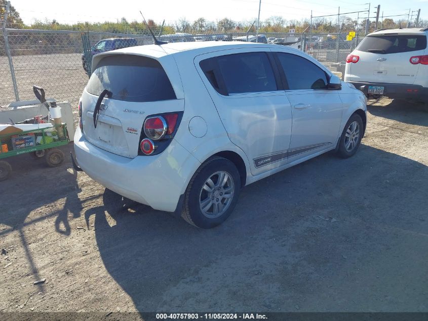 2012 Chevrolet Sonic 2Lt VIN: 1G1JC6SB0C4188523 Lot: 40757903