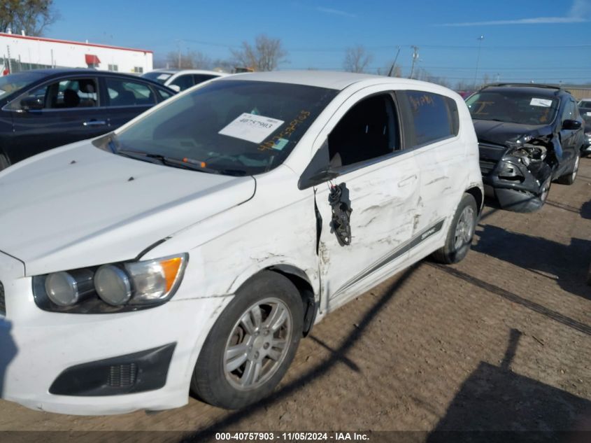 2012 Chevrolet Sonic 2Lt VIN: 1G1JC6SB0C4188523 Lot: 40757903