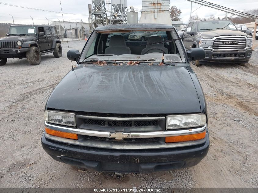 2000 Chevrolet S-10 Ls VIN: 1GCCS19W9YK100912 Lot: 40757915