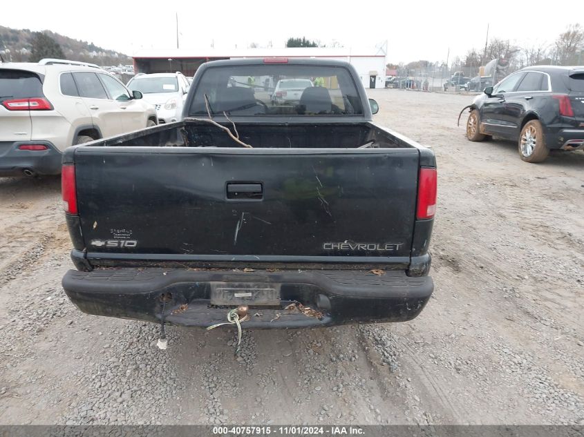 2000 Chevrolet S-10 Ls VIN: 1GCCS19W9YK100912 Lot: 40757915