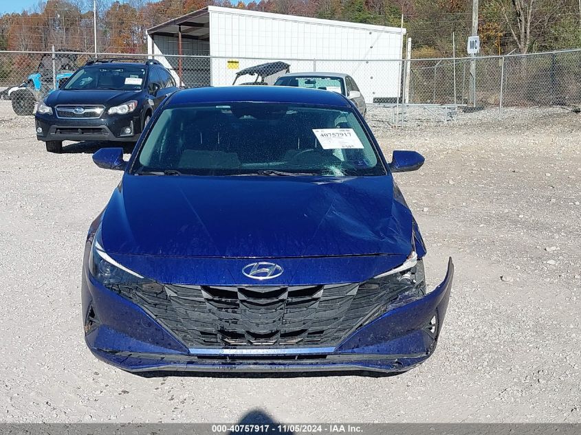 2022 Hyundai Elantra Sel VIN: KMHLM4AG8NU321882 Lot: 40757917