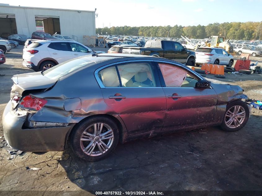 2012 Infiniti G37 Journey VIN: JN1CV6AP8CM627140 Lot: 40757922