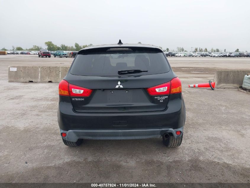 2017 Mitsubishi Outlander Sport 2.4 Se VIN: JA4AP3AW8HZ046519 Lot: 40757924