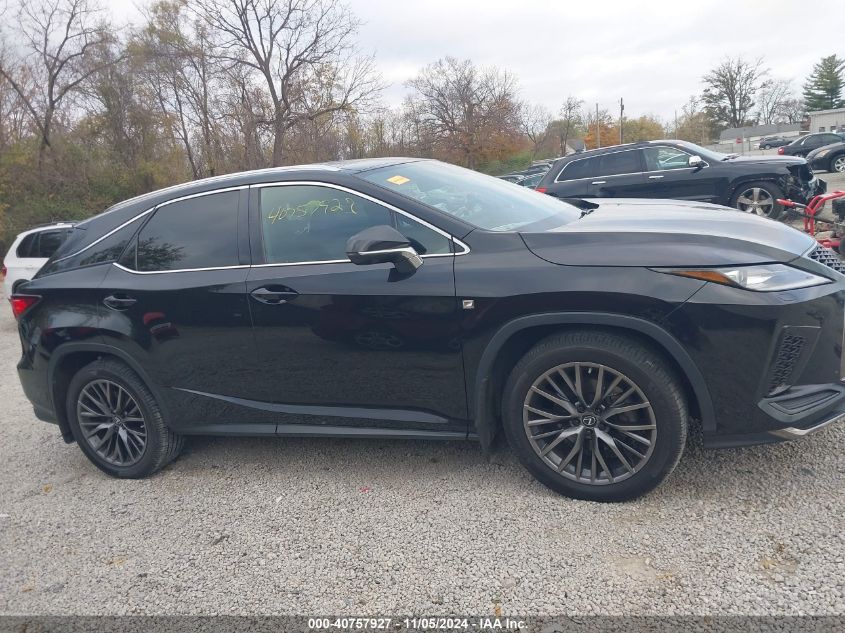 2020 Lexus Rx 350 F Sport Performance VIN: 2T2YZMDA7LC250750 Lot: 40757927