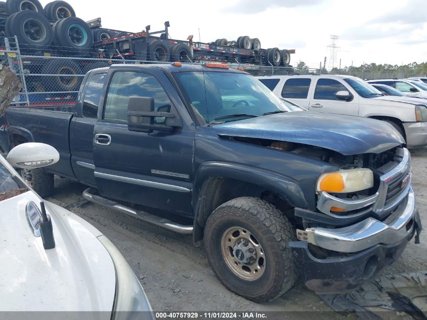 2005 GMC Sierra 2500Hd Sle VIN: 1GTHK29U45E297881 Lot: 40757929